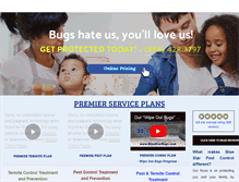 Tablet Screenshot of bluestarbugs.com